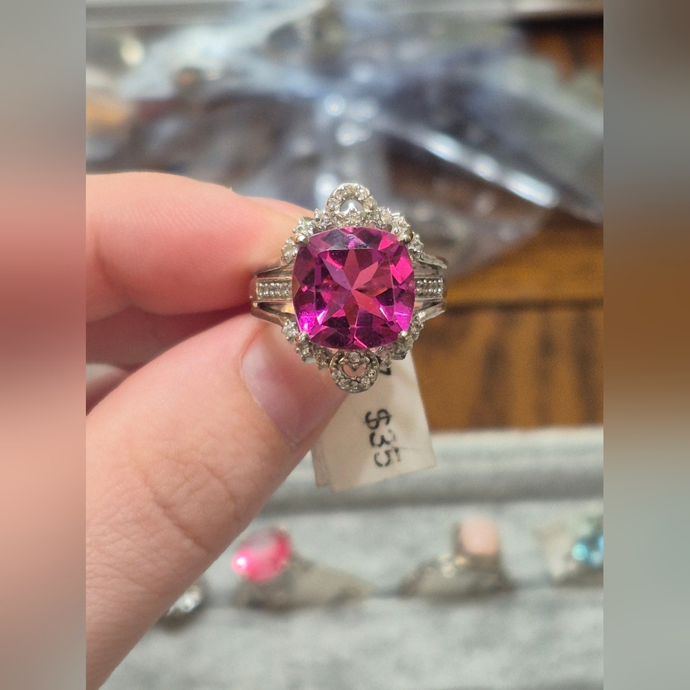 Sterling silver Womens Ring